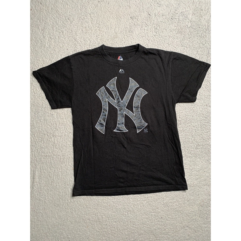 NY Yankees T-shirt Men's Size M Majestic Jacoby Ellsbury MLB #22